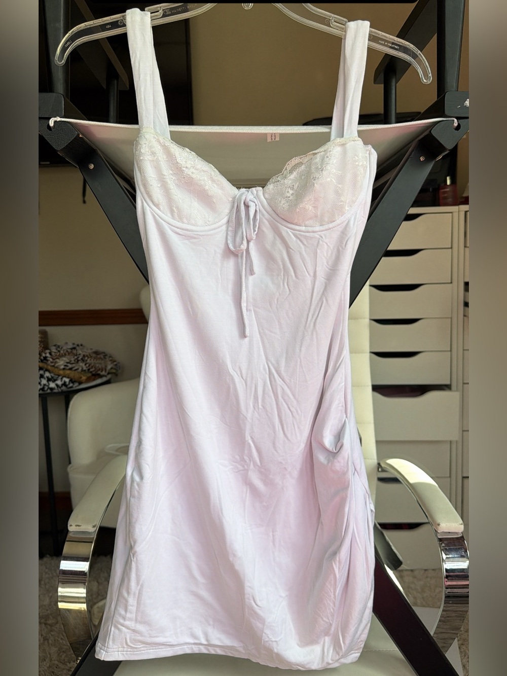 Outcast white body slip dress